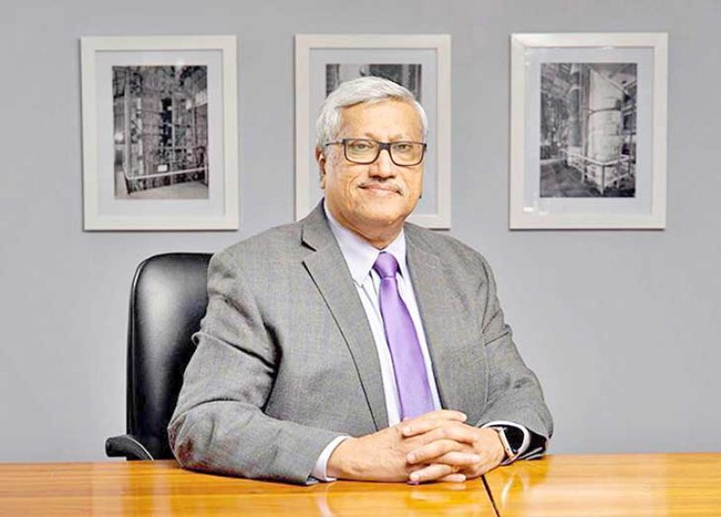 The Chairman of the Demerara Distillers Limited (DDL) Group, Komal Samaroo 