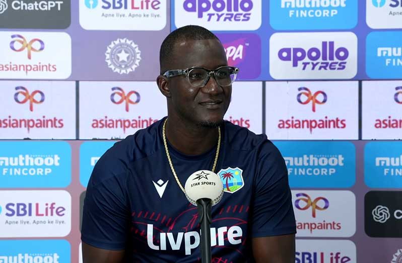 West Indies Head Coach Daren Sammy