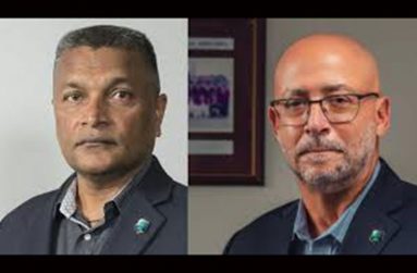 Anand Sanasie and Ricky Skerritt