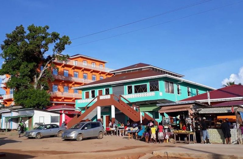 A section of the village of Kumaka at Santa Rosa, Moruca. (Jean La Rose photo)