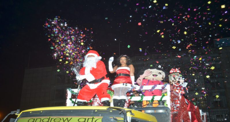 The Courts’ Santa Parade