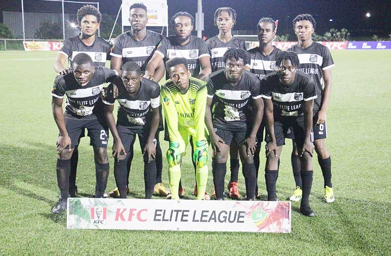 The Santos FC side that defeated Den Amstel
