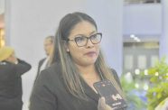 Minister of Amerindian Affairs, Sarah Browne (Sachin Persaud photo)
