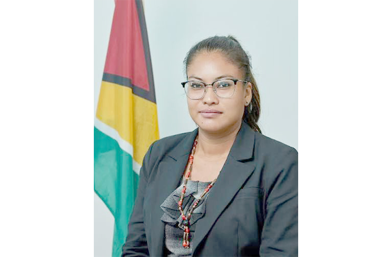 Minister of Amerindian Affairs Sarah Browne-Shadeek