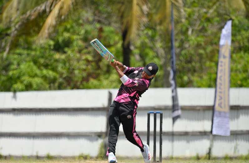 National cricketer and SVC/AJM CC skipper Kemol Savory
