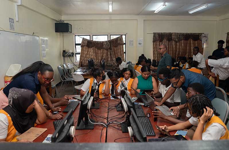 As part of the rollout, a GDS outreach team recently visited Cummings Lodge Secondary School, where students participated in an interactive session focused on how digital learning can complement their existing classroom studies