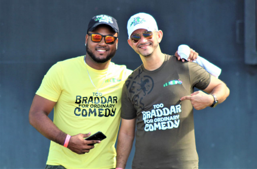 Team Braddar’s Chris Gopaul and Sean Thompson  