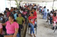Each beneficiary received a backpack containing school supplies, while lunch was also provided during the exercise, which catered for children who travelled from communities outside Bartica