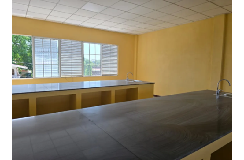 One of the upgraded classrooms at the Annandale Secondary School
