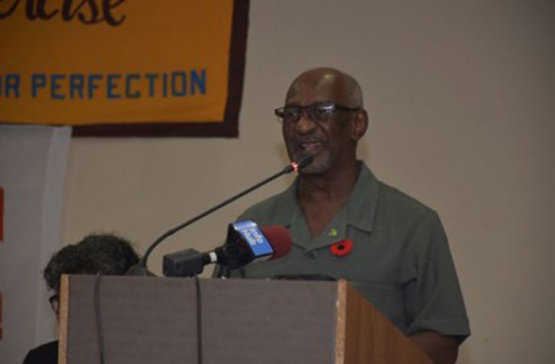 Junior Social Protection Minister with responsibility for
Labour, Keith Scott