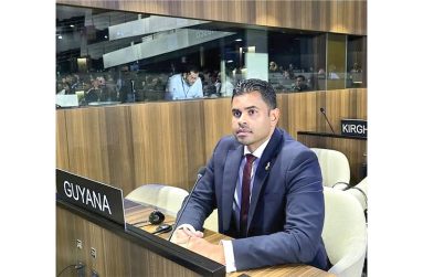 The Minister of Culture, Youth and Sport, Charles Ramson Jr, represented Guyana