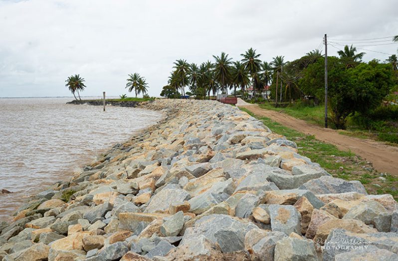 Canefield Village frequently experiences overtopping