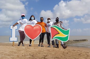 The seawall area has seen a remarkable transformation, thanks to the efforts of the volunteers