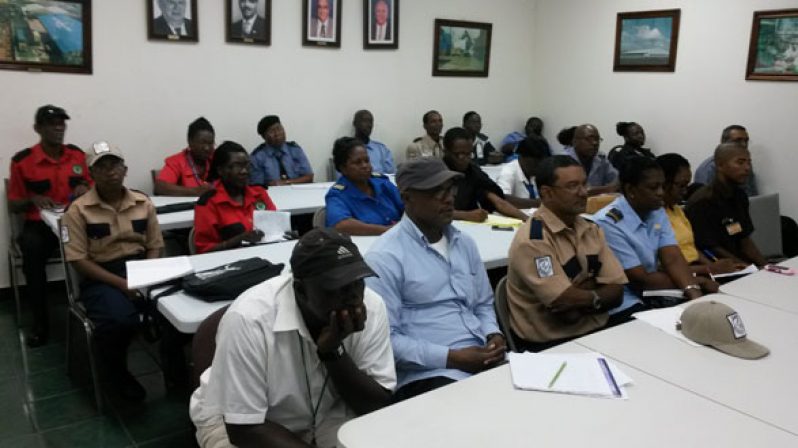Participants in the Basic First Aid Course conducted by GAPSO Wednesday