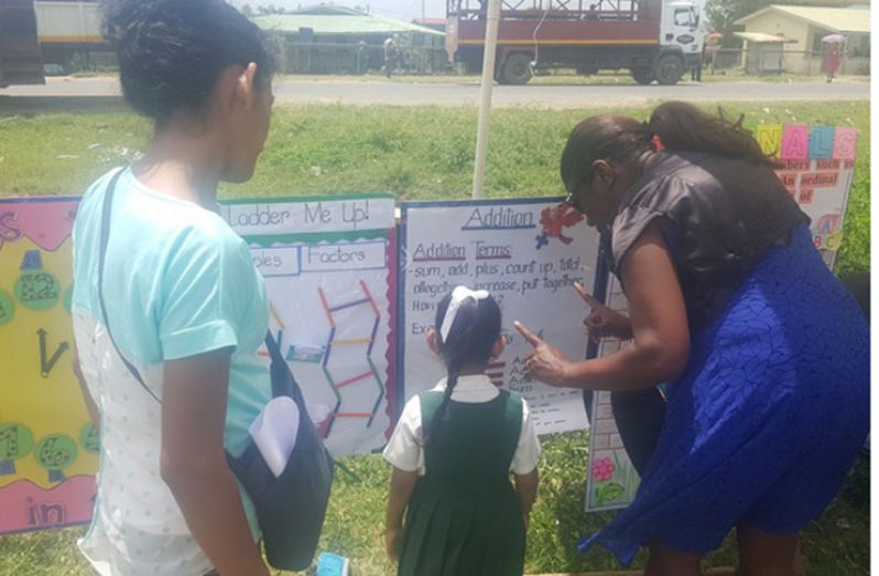 Visitors at the Region Five Mathematics sensitisation exercise
 