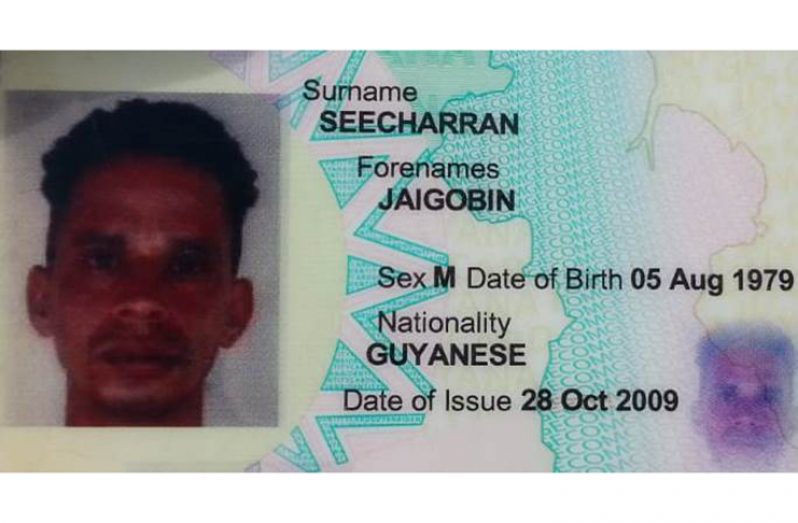 Dead: Jaigobin Seecharran