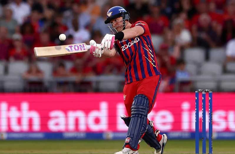 Tim Seifert cracks a pull into the leg side  •  Joe Prior/Getty Images