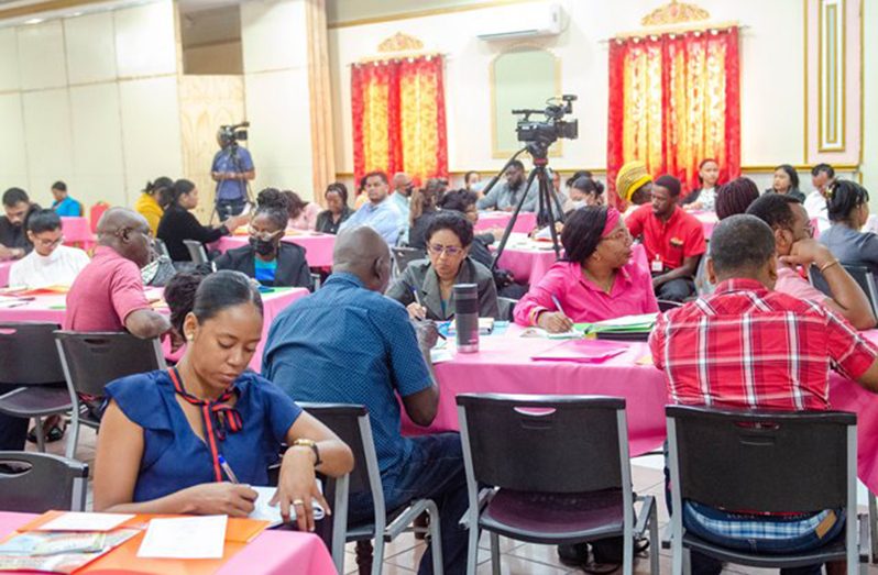 Some of the participants at the seminar on occupational safety and health