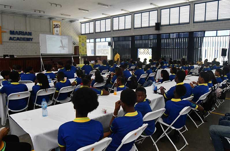 Flashback! Students who attended the 2024 Pele FC Alumni Corporation Youth Development Seminar.