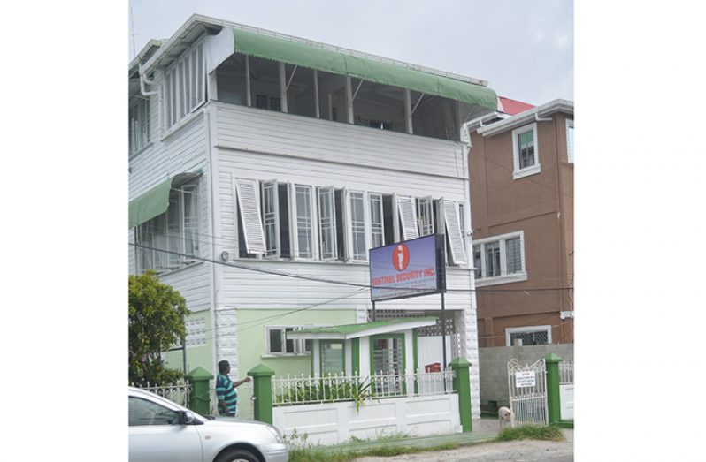 Sentinel Security headquarters on Lamaha Street
