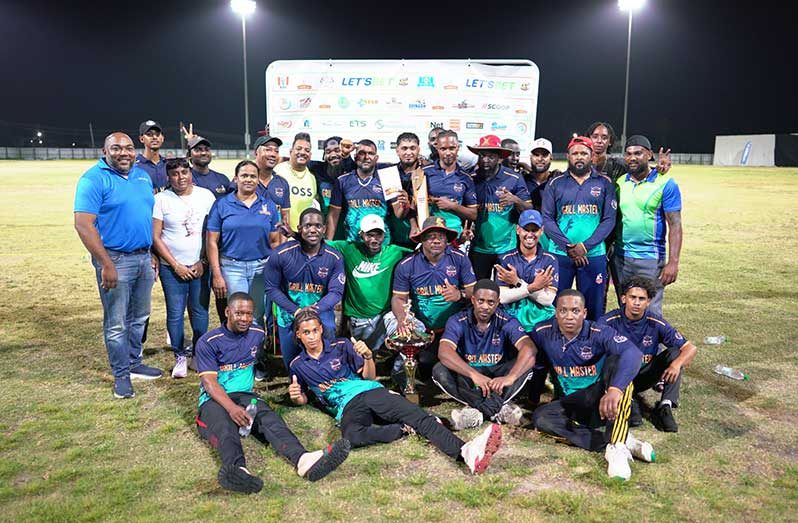 A masterful, unbeaten half-century from Seon Hetmyer and a sensational all-round performance from Zeynul Ramsammy held off a star-studded Lusignan Bulls DTP I, as Grillmaster Sip N Play All-Stars clinched the Berbice Zone title in the Lotto/Let’sBet One Guyana T10 Tapeball Blast.
