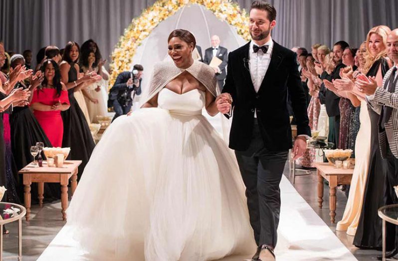 Serena Williams, Alexis Ohanian, Wedding