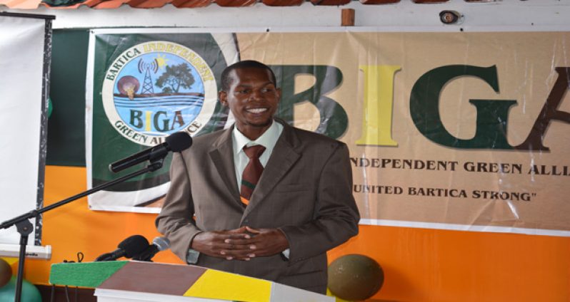 Computer scientist and physicist Sergio Joseph
Sergio Joseph Candidate for Constituency #2 Representative BIGA(Bartica Independent Green Alliance)