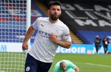 Sergio Aguero, who had never scored at Selhurst Park, became the 12th player to score at 30 or more different stadiums in the Premier League.