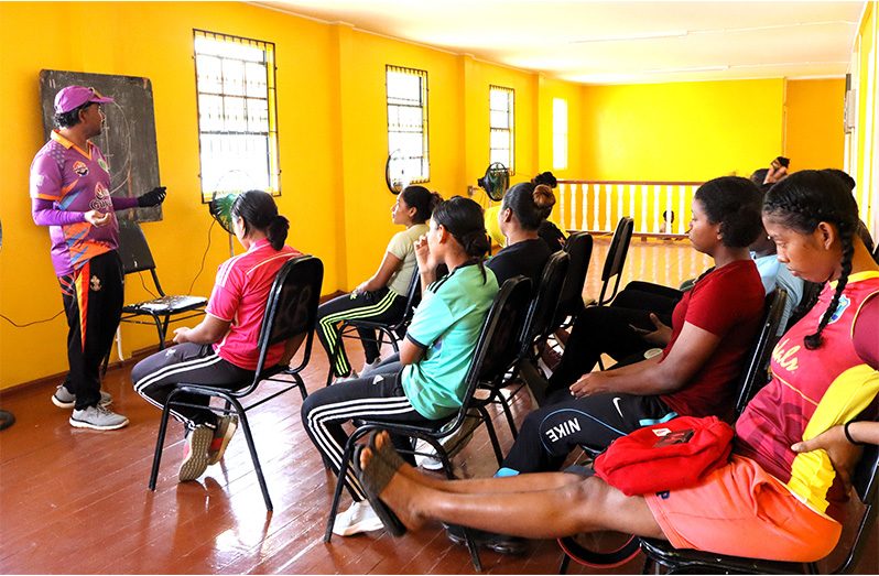 The ladies also attended classroom sessions