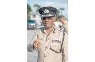 Commissioner of Police, Clifton Hicken (Delano Williams photo)