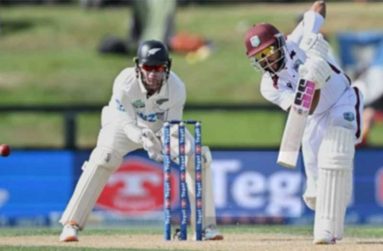 Shai Hope top-scored for the West Indies with 48