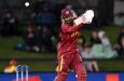 Shai Hope scored an unbeaten 109 against New Zealand in the second ODI