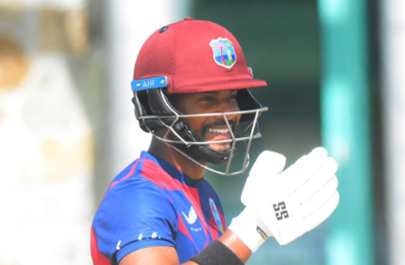 Barbados batsman Shai Hope will lead  West Indies in the three ODIs against Pakistan