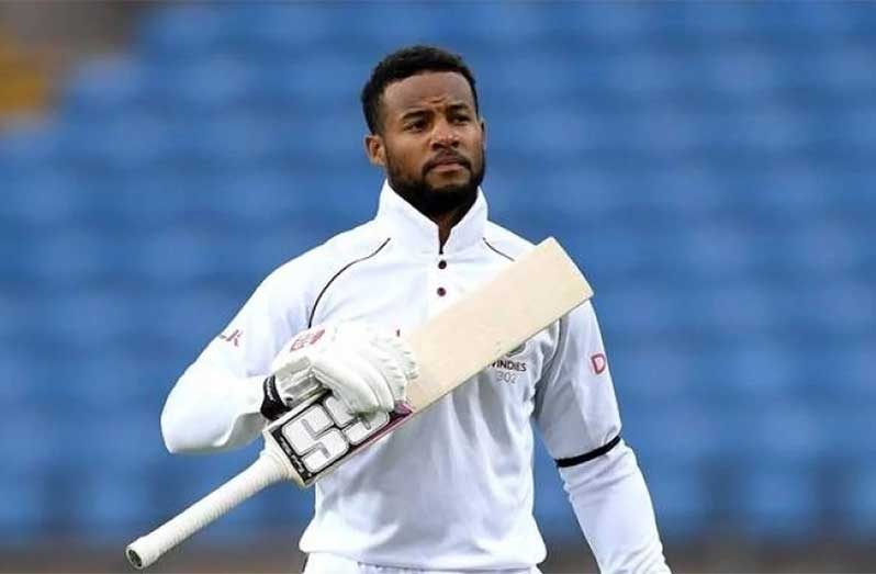 Shai Hope has been named in the West Indies Test squad to face Australia later this month