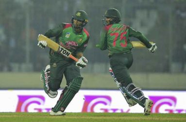 After a brief collapse, Shakib Al Hasan and Mahmudullah powered Bangladesh to their highest T20I score with an unbeaten 91-stand off 42 balls