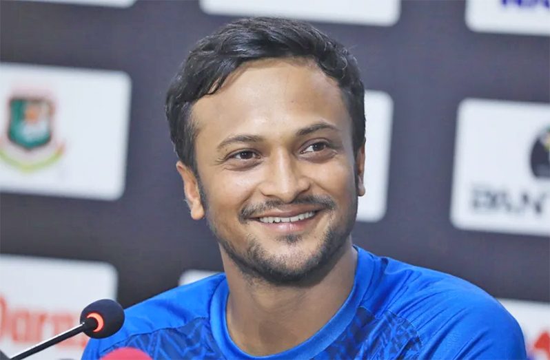 Shakib Al Hasan is presently Bangladesh's Test and T20I captain (BCB)