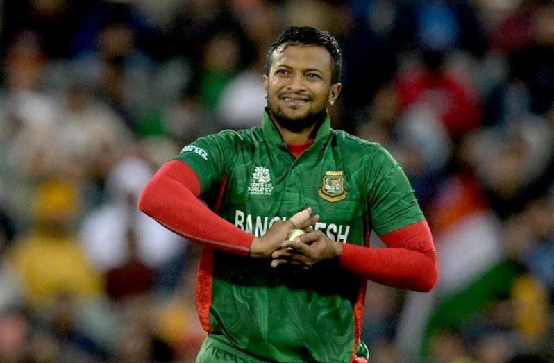 Bangladesh all-rounder Shakib Al Hassan