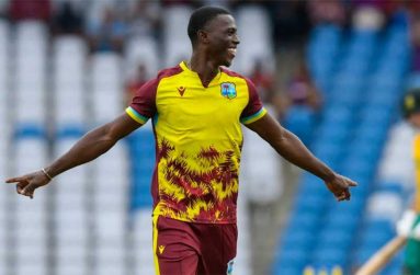 West Indies pacer Shamar Joseph
