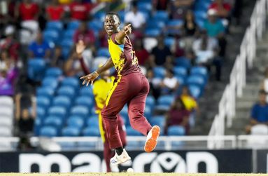 Shamar Joseph finished with 3 for 31•Aug 25, 2024•AFP/Getty Images