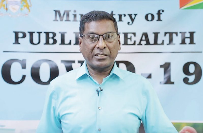Outgoing Chief Medical Officer, Dr. Shamdeo Persaud