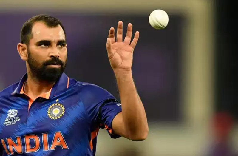 India oacer Mohammed Shami