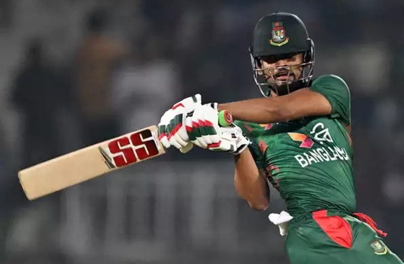 Najmul Hossain Shanto struck an unbeaten half-century to help Bangladesh win the second T20I