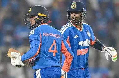 Abhishek Sharma blasted a 35-ball 84