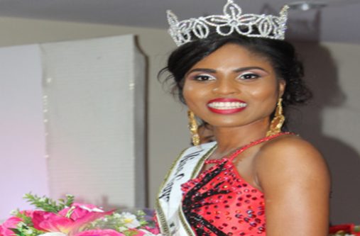 The newly declared Miss Guyana Universe, Shauna Ramdyhan