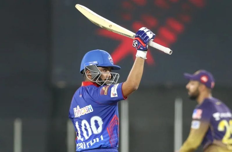 Prithvi Shaw slammed 50 off 18 balls in Delhi Capitals victory.  (BCCI/IPL)