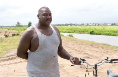 Odiri Pollard, sheep owner and farmer (Photos by Delano Williams)