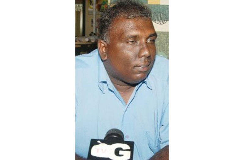 Former president of Essequibo Cricket Board, Sheik Ahmad