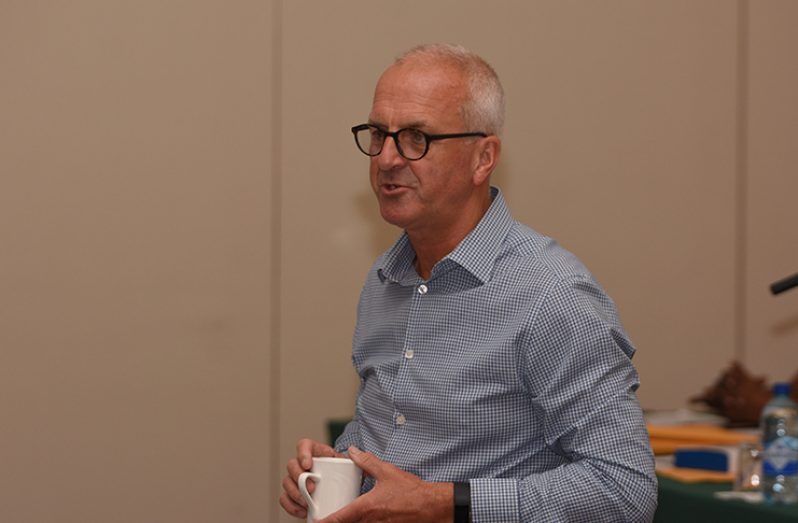 PTG representative and programme facilitator Nick Whalen-Griffiths (Samuel Maughn photo)