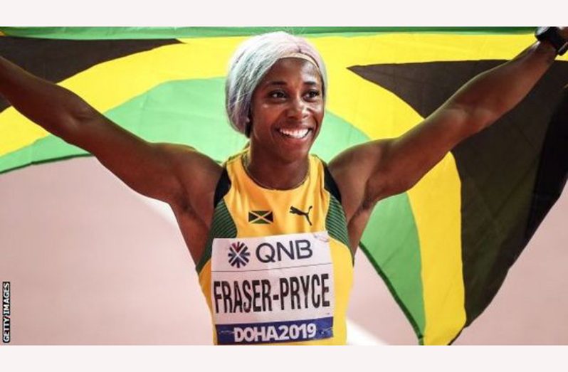 Diamond League Doha: Shelly-Ann Fraser-Pryce wins 100m with season's best