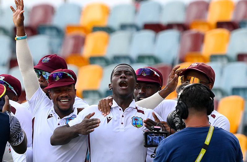 Shamar Joseph was the hero of the Gabba